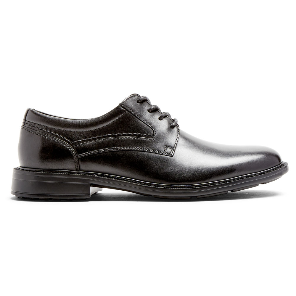 Rockport Oxfords Herre Svart - Tanner Plain Toe - KHMS78264